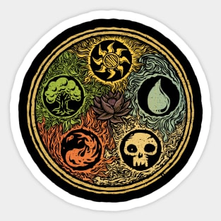 Vintage Lotus Sticker